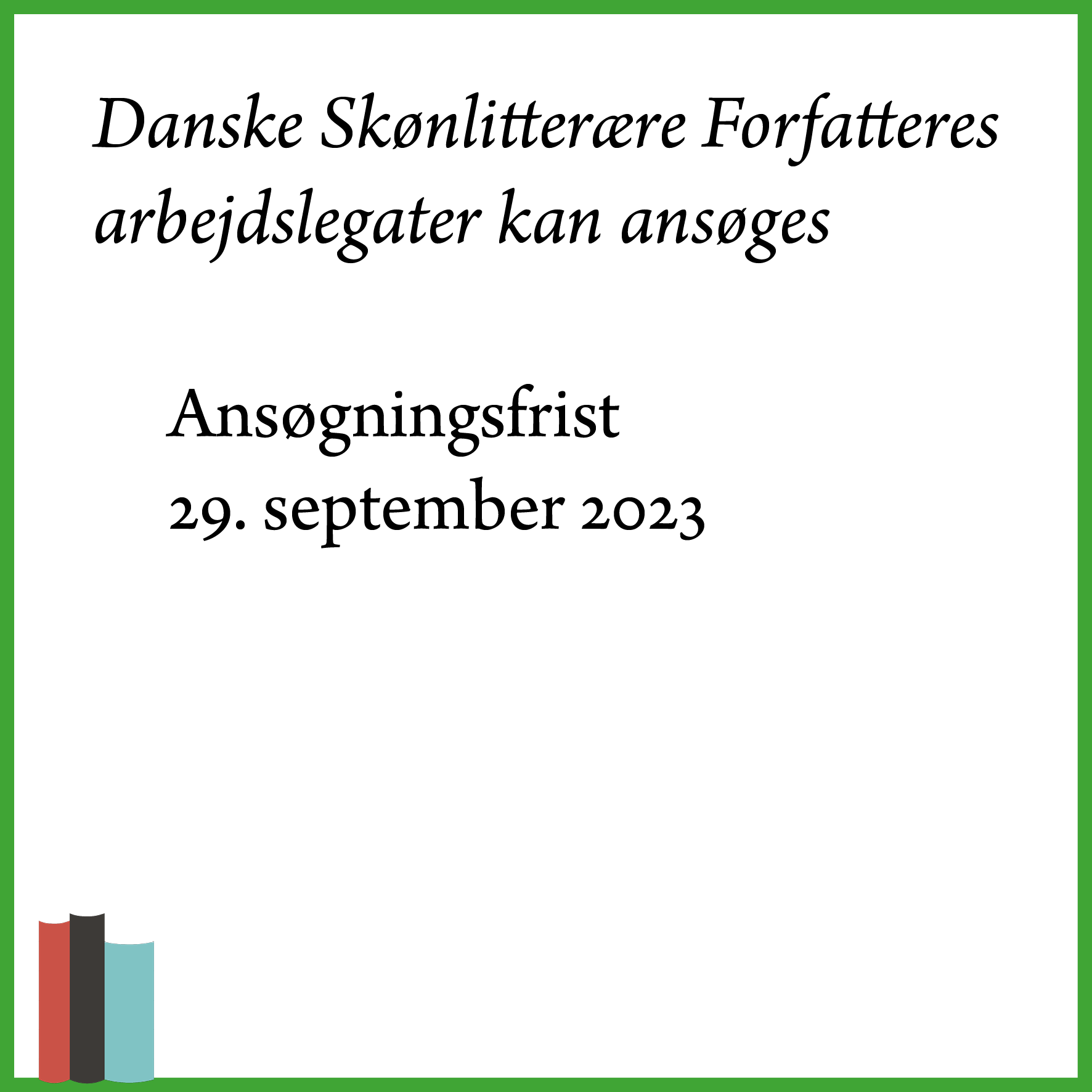 Danske Skønlitterære Forfatteres arbejdslegater
