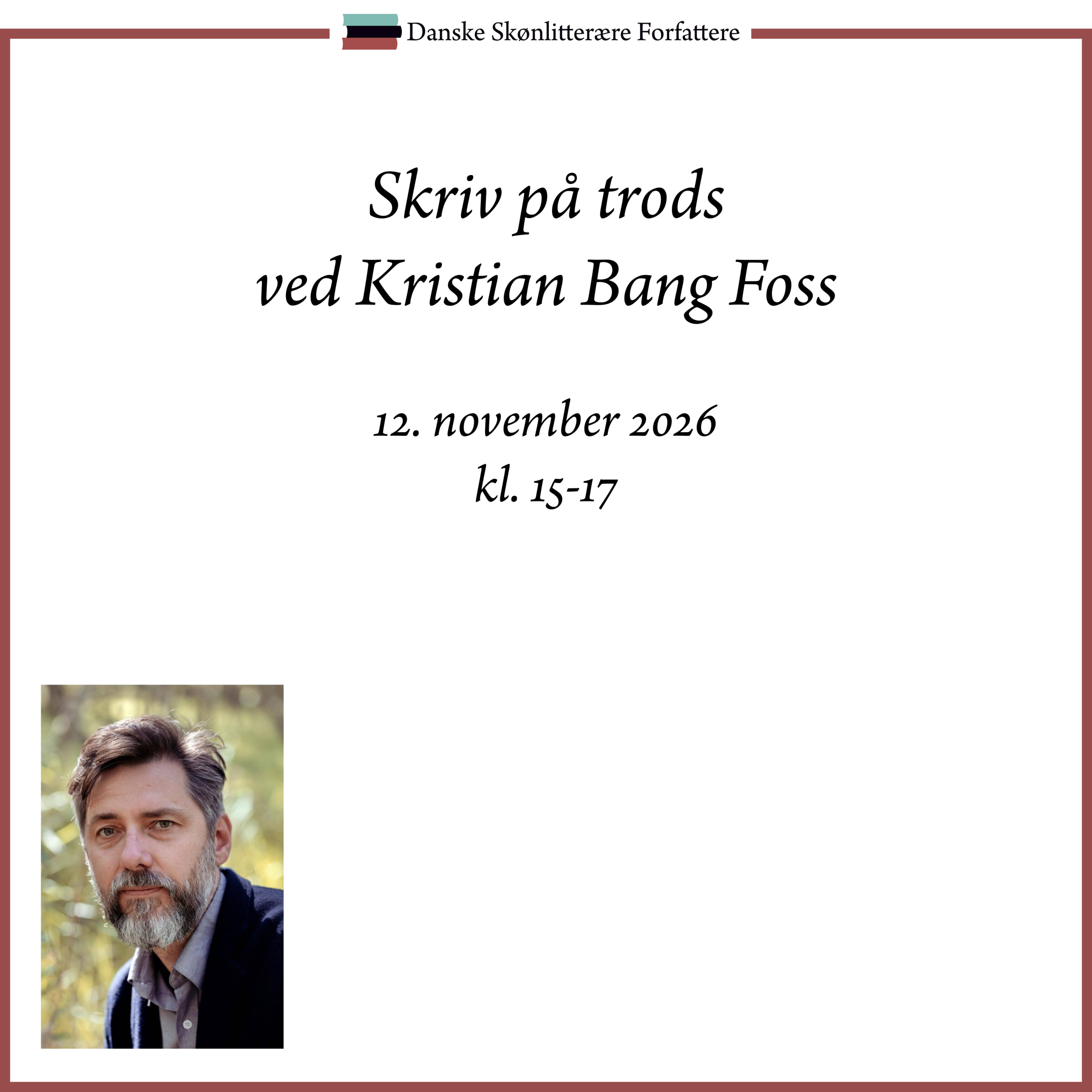 Skriv på trods